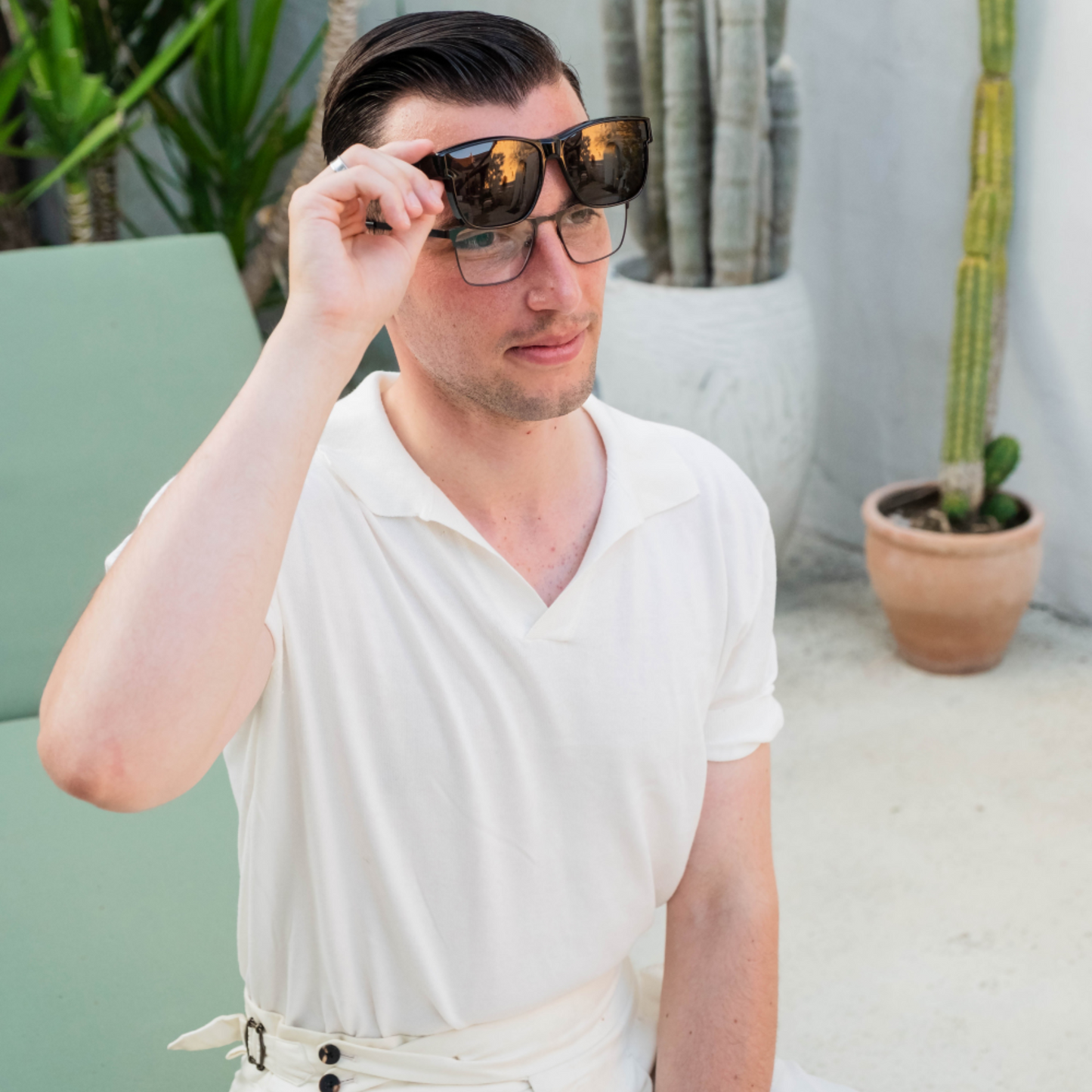 OptiShade® Homme – Lunettes Polarisées à Superposition