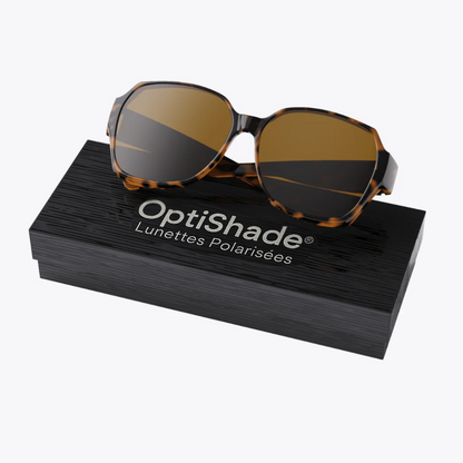 OptiShade® – Gepolariseerde Overzetzonnebril