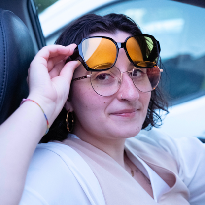 OptiNight® - Lunettes Vision Nocturne à Superposition