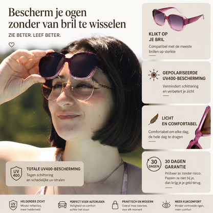 OptiShade® – Gepolariseerde Overzetzonnebril