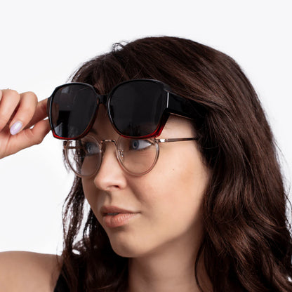 OptiShade® – Gepolariseerde Overzetzonnebril